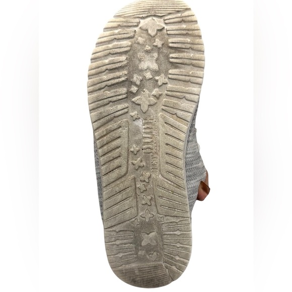 Hey Dude Wendy Sox Glacier Gray Slip On Shoes Size 9 - Picture 6 of 7